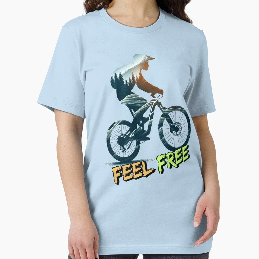 Ride the bike - Bike Spirit - feel free by Toms Tee