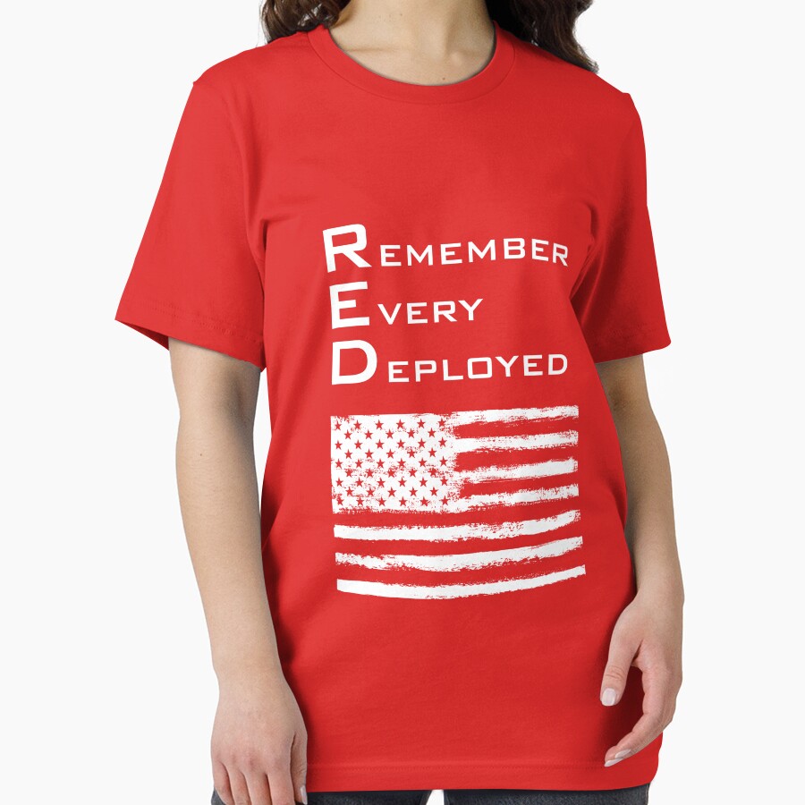 Remember Everyone Deployed-Military R.E.D. by SlickioDesigns