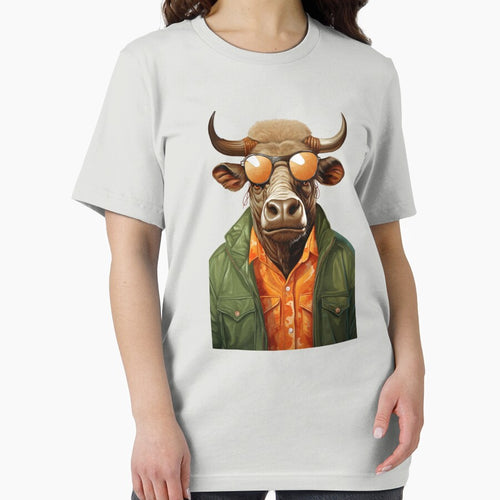 African bison stylish by Toms Tee