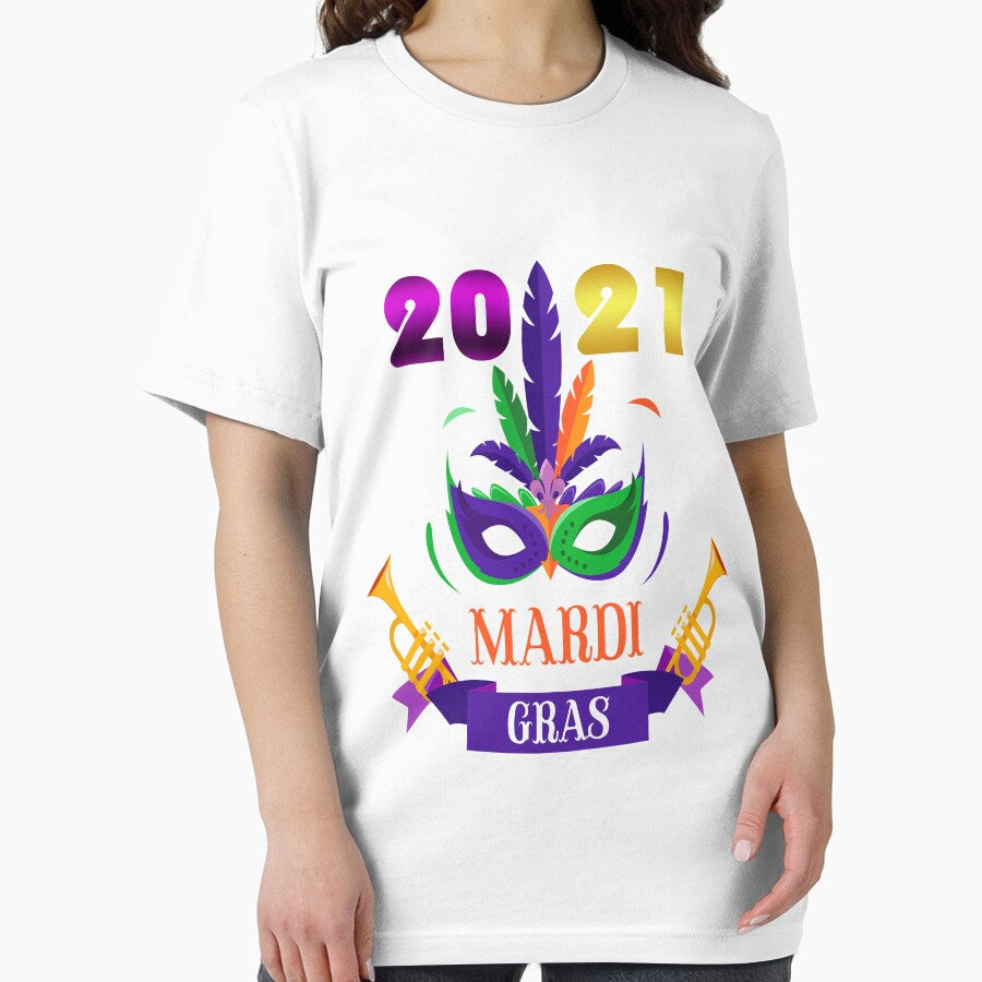 Mardi Gras New Creative Design T-Shirt by John Andrew