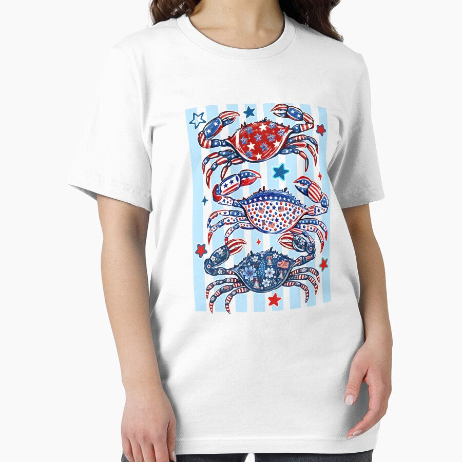 Patriotic Crab by Nadoor