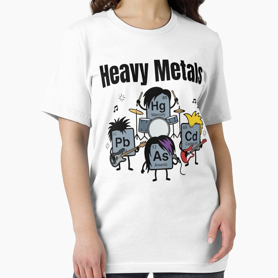 Heavy Metals Chemistry Periodic Table Science Teacher Humor by FreshVibe Prints
