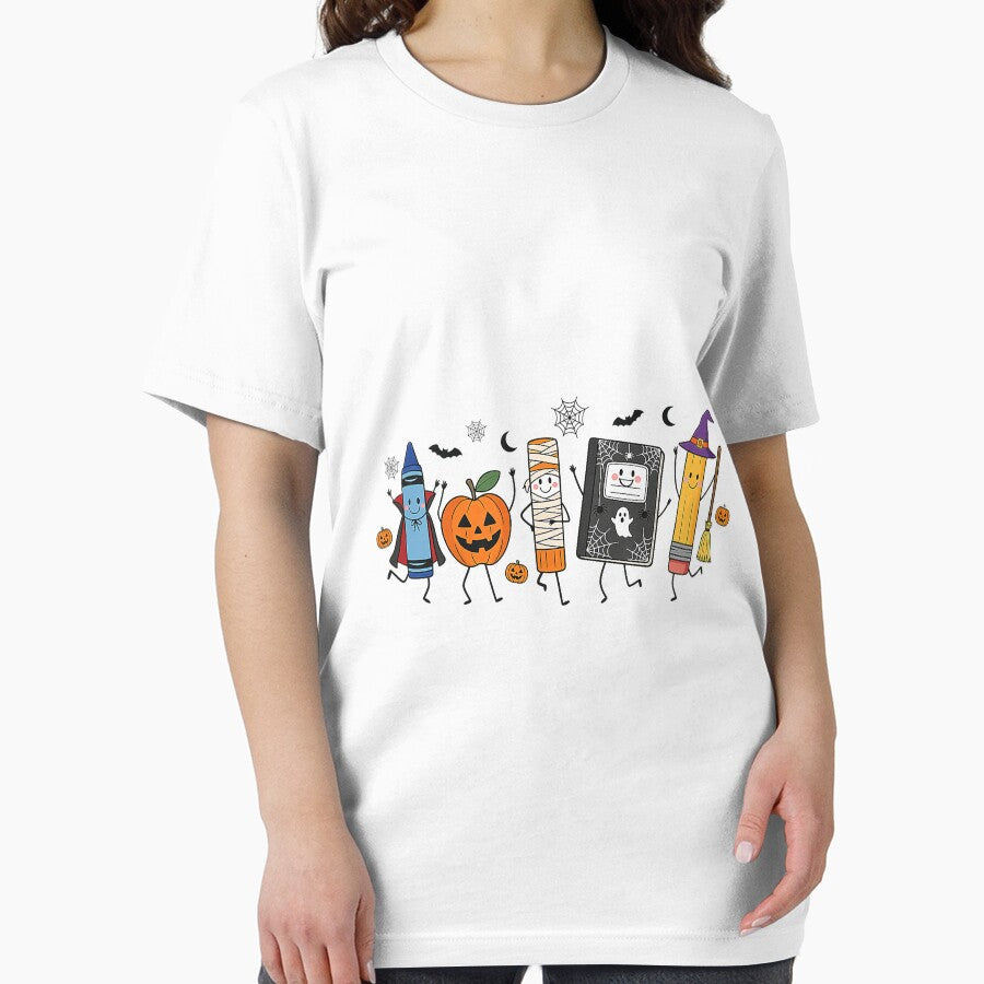 Back to School Halloween Teacher Spooky School Supplies by melodycook