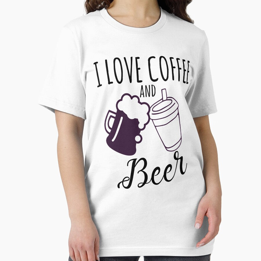I love coffee and beer, Coffee lover, Beer lover, Coffee, Beer, Drink lover, Dad life, Dad Gift by nanathaishop