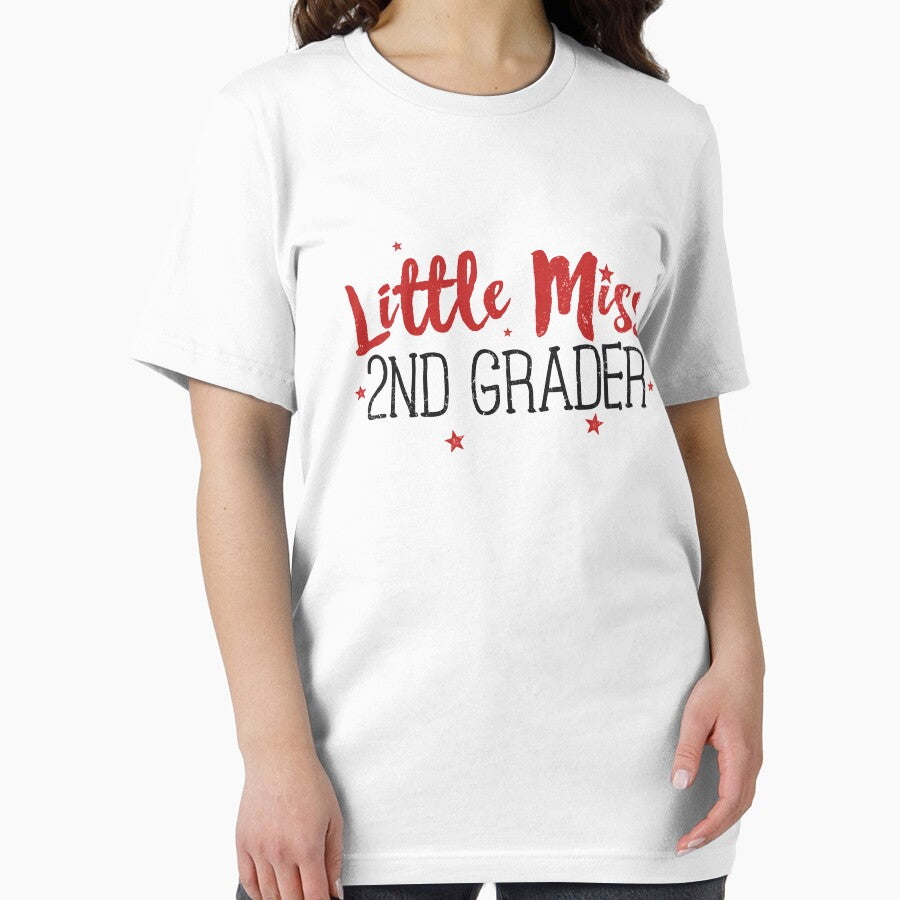 Little Miss 2nd Grader Shirt Back to School by 14thFloor