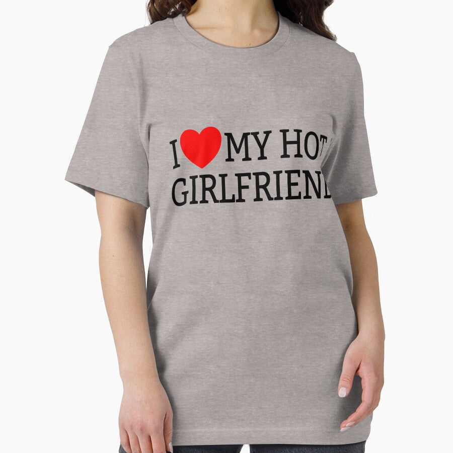 I Love My Hot Girlfriend Red Heart I Love My Hot Girlfriend Gear by DynamicDesign