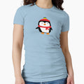 Hand Drawn Penguin T-shirt by beloknet