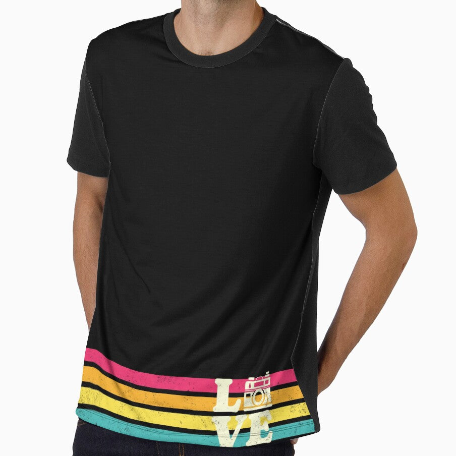 LOVE Photography Colorful Stripes by RR-Arts