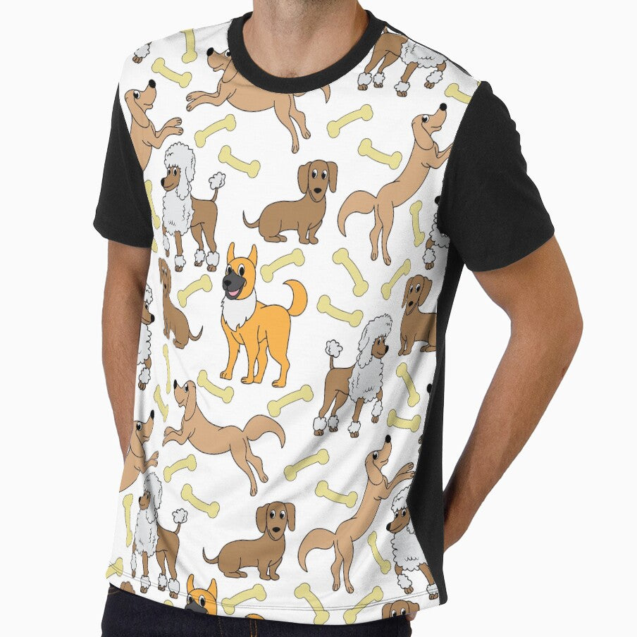 Funny Dog Pattern - funny dog,  funny pattern by Delandor