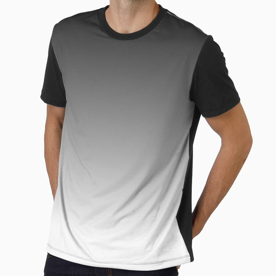 SHADES OF GREY - Minimalist Black to White Gradient Ombre by GRDNT