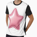 Kawaii 3D Pink Star Sticker by designpgigi