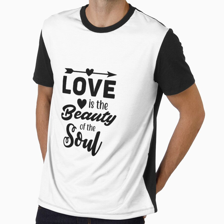 Love Is The Beauty Of Soul - love quotes, love meme by Delandor