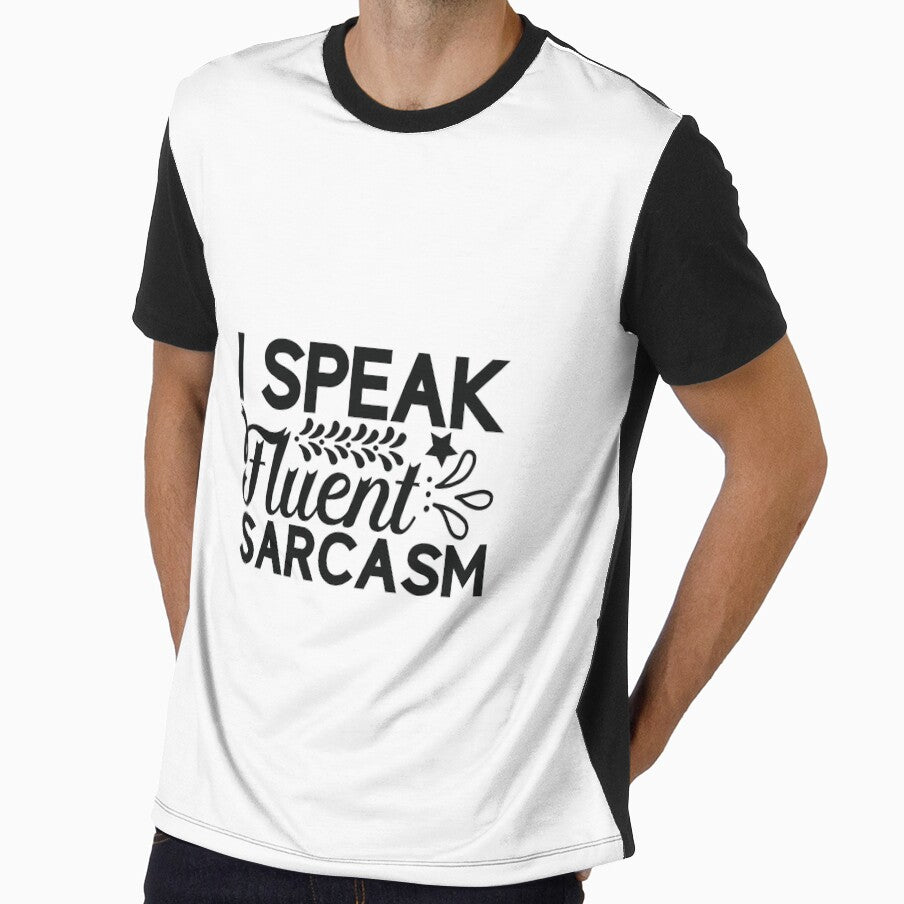 I speak fluent sarcasm - funny quotes,  funny meme by Delandor