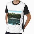 New York City, Central Park Lake and Bridge, Vintage Inspired by markomundo