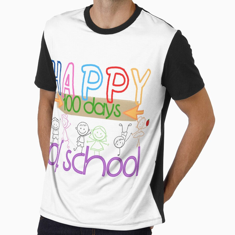 100 Days of School Shirt, 100 Days of School Teacher Shirt, Happy 100th day of School Gift For Teacher, 100 Days of School Teacher Shirt by Esni | Designs