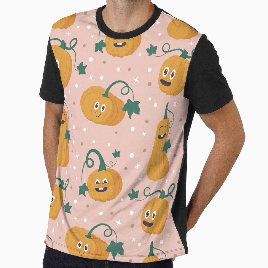 Funny Pumpkins Pink Pattern - funny pumpkin,  funny pattern by Delandor