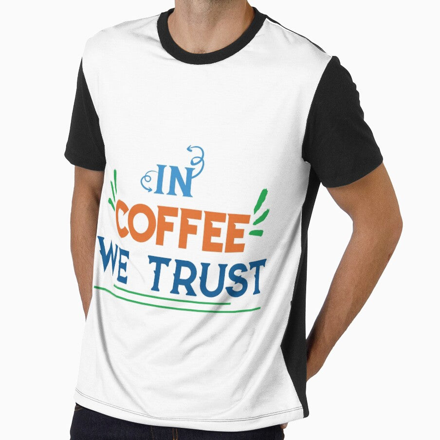 In Coffee We Trust - coffee quote, funny quote by Delandor