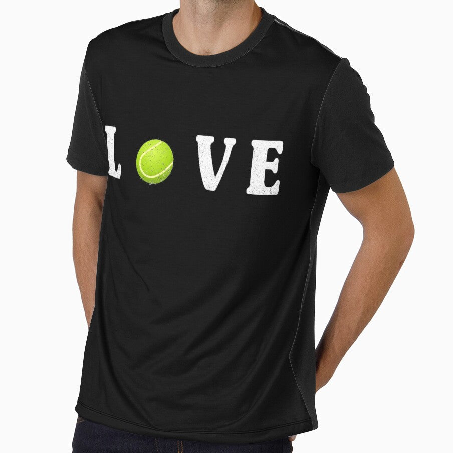 Love Tennis: Cool Gift for Tennis Players Fans and Lovers by FamousShirts
