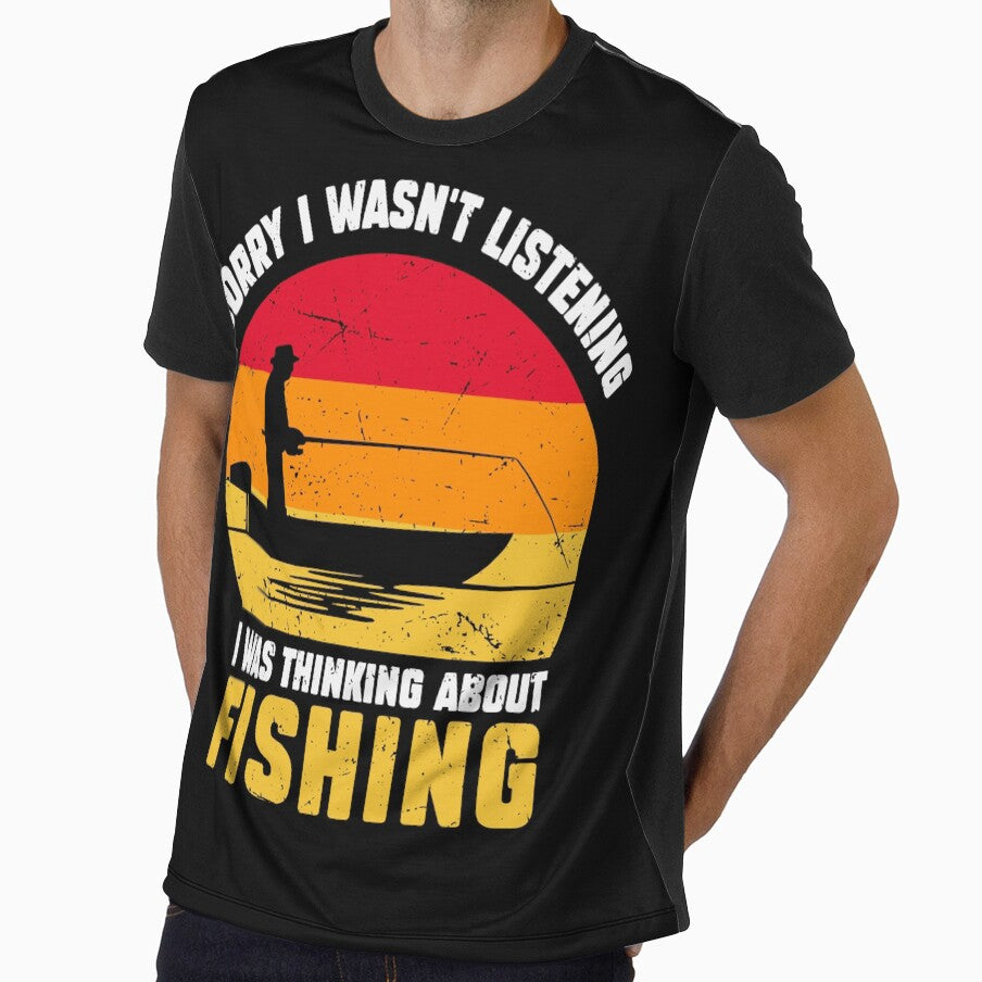 Sorry I wasn't listening I was thinking about fishing - funny quotes, funny meme by Delandor