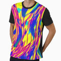 Abstract Colorful Feather Pattern by calibrit
