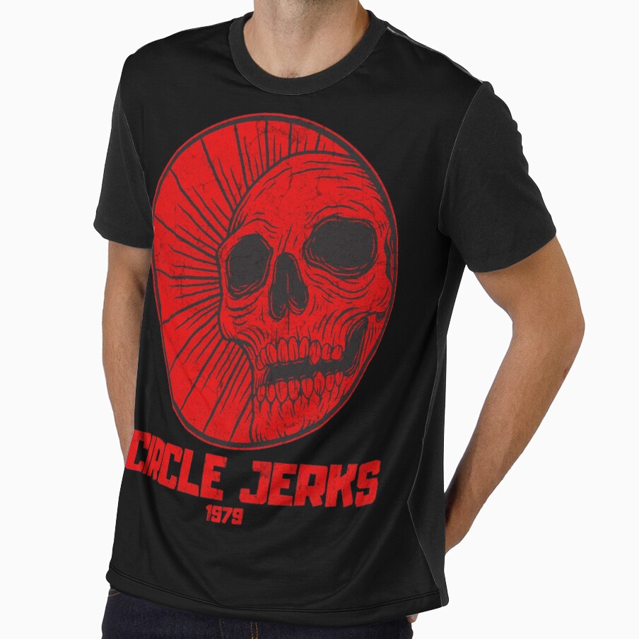 red skull circle jerks vintage vibes by lordcobra