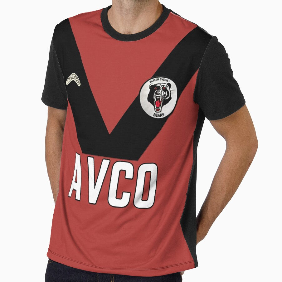 NORTH SYDNEY BEARS 1981 JERSEY by Simontology