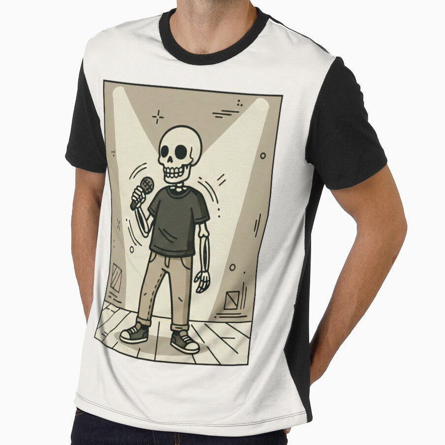 SINGER | Minimalist Skeleton Streetwear Art by DEADLINE.