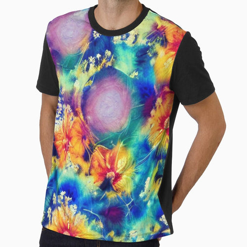 Abstract Colorful Starburst by calibrit