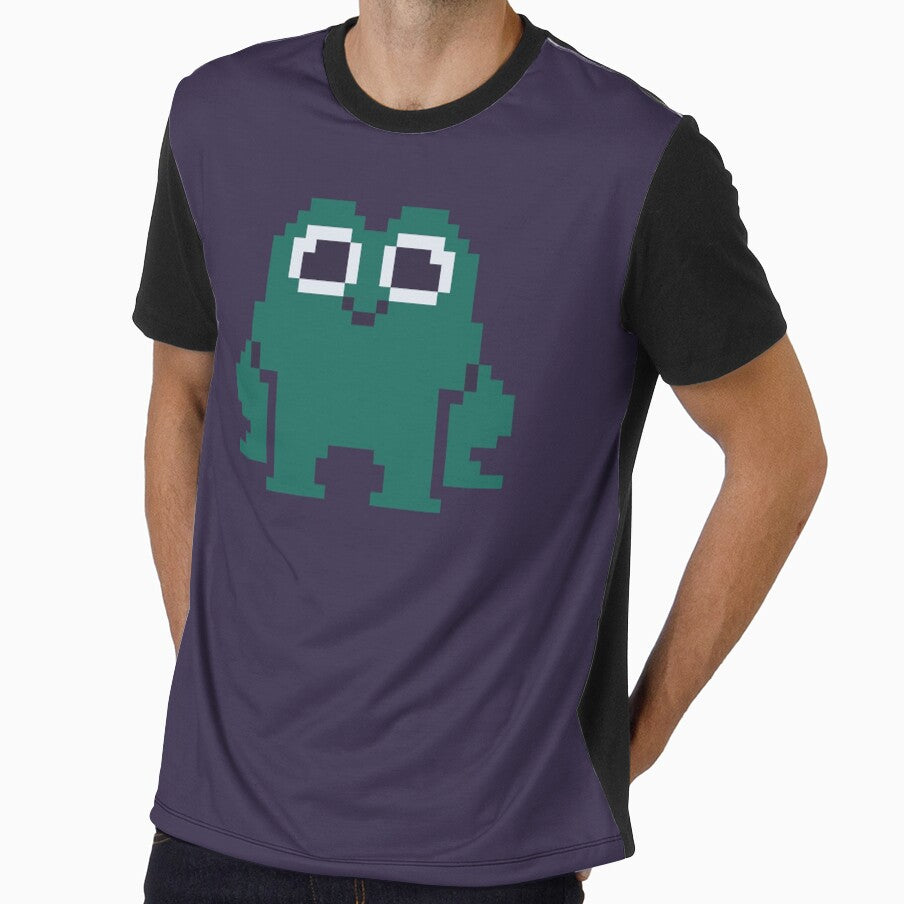 Retro Pixel Frog by TheWilsonland