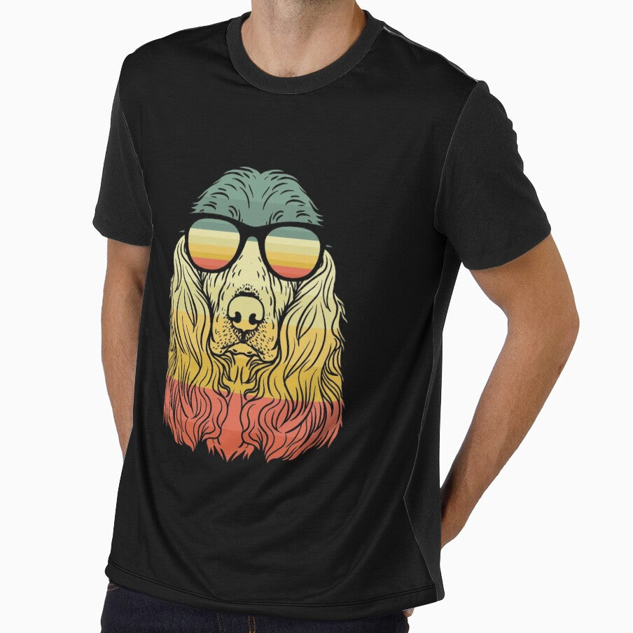 Cool Cavalier King Charles Spaniel Lover Dog Retro Vintage by haselshirt