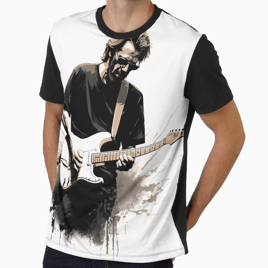 Eric Clapton Lookalike Vectorized by fjeddik