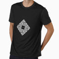 LINDA | White  | Modern Geometric Kufi Calligraphy | From Name to Art by FOR YOUR NAME