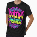 Adulting in Progress Psychedelic Fun and Quirky Tee by FlameStarMerch