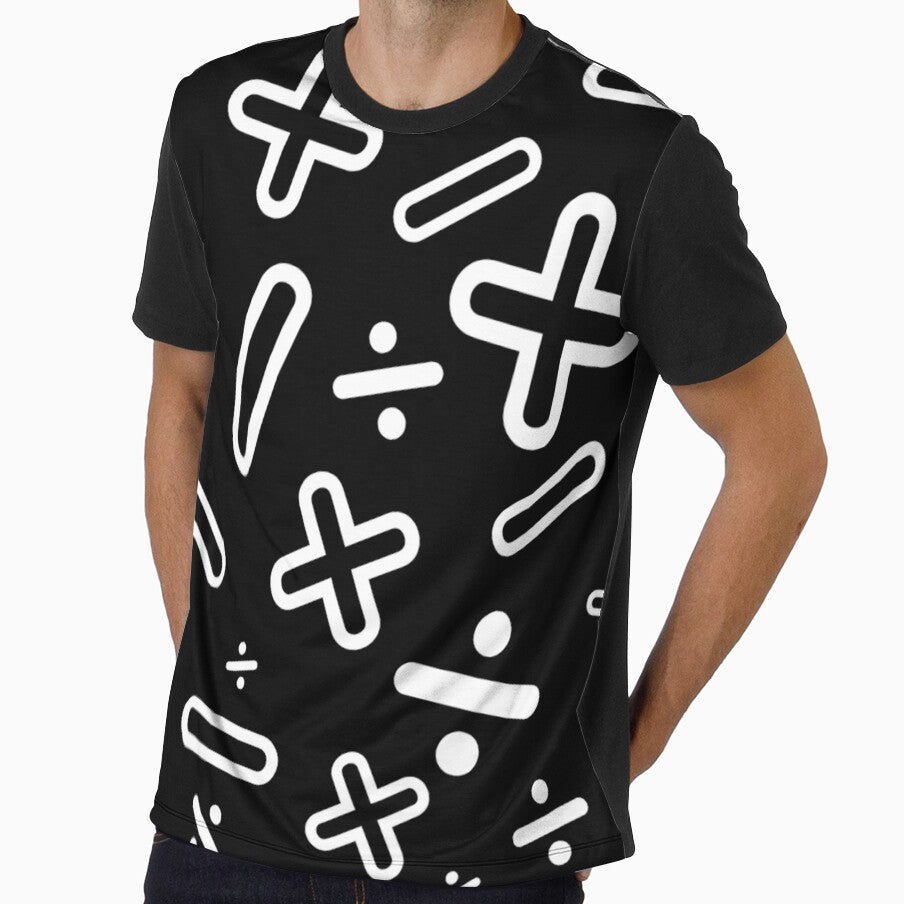Black and White Math Design by jaguarcliff