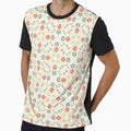 art colorful floral seamless repeat pattern by Abrahamjrnd