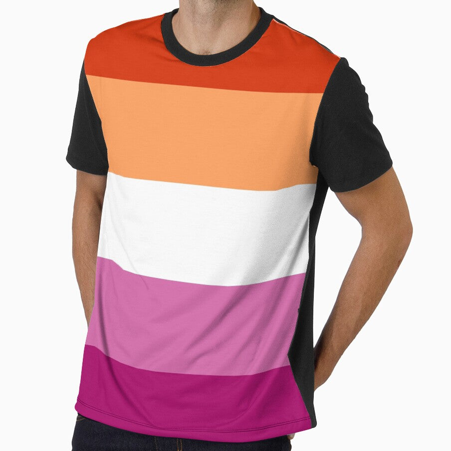 Lesbian Pride Flag by ontrendshirts