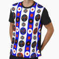 Cool Color Wheels Geometric Art Pattern Design by Geo  Artwork