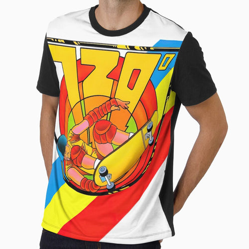 720 Degrees Game Cover HD by Retr0Tshirts