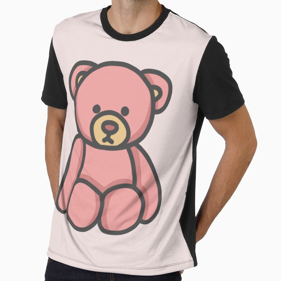 Pastel Pink Teddy by SketchSisters