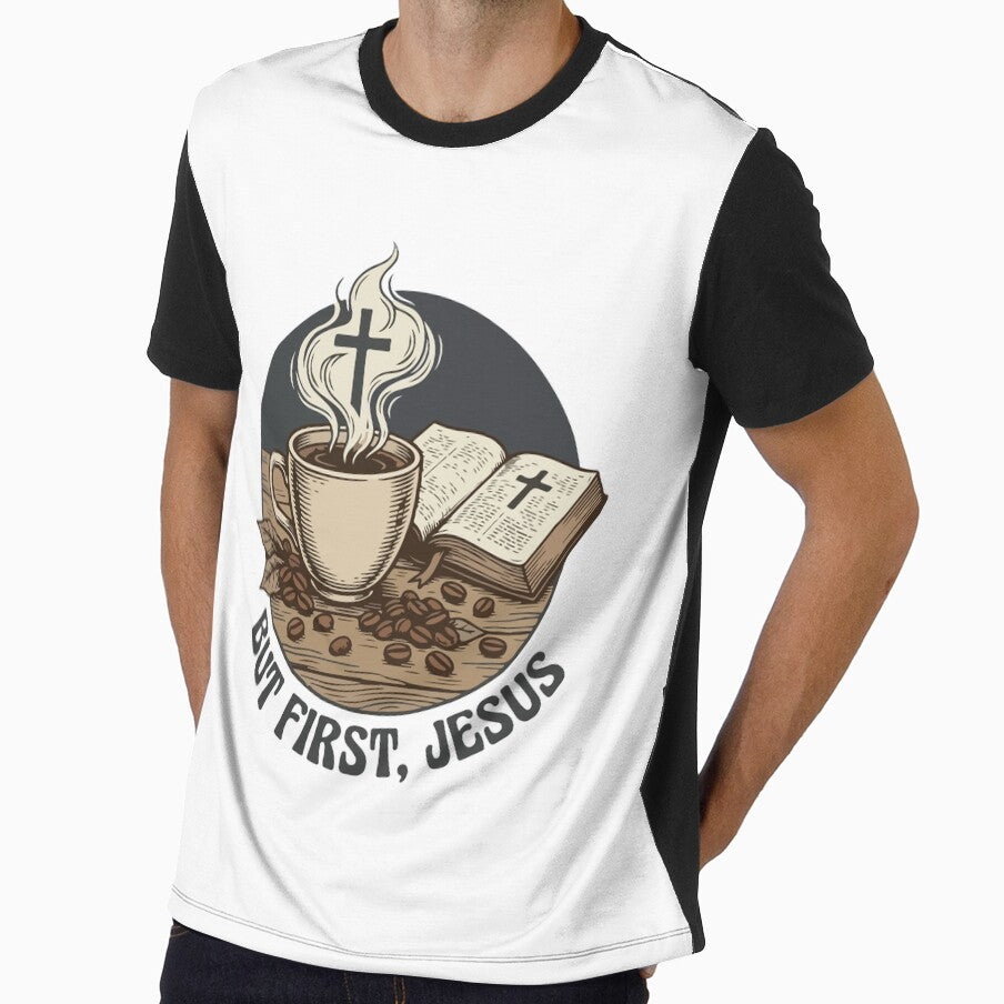 But First Jesus Coffee | Vintage Christian Men's Coffee by stylishdzign