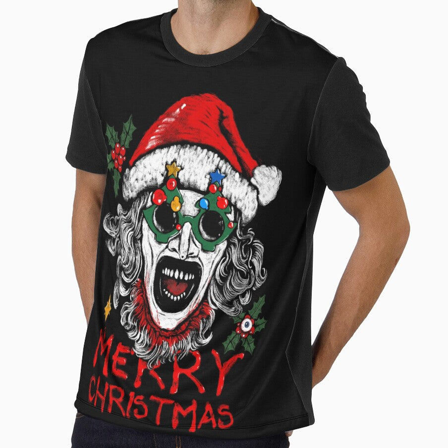 Terrifier Santa Claus Horror Fan Art by trentnin