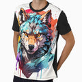 High quality wolf painting by RAILGUNWII