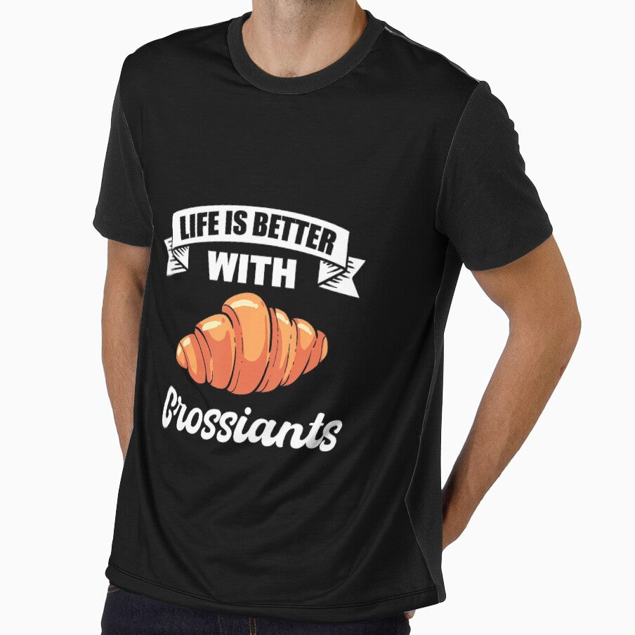 Life Is Better With Croissants French Baker Paris by donadonvgran