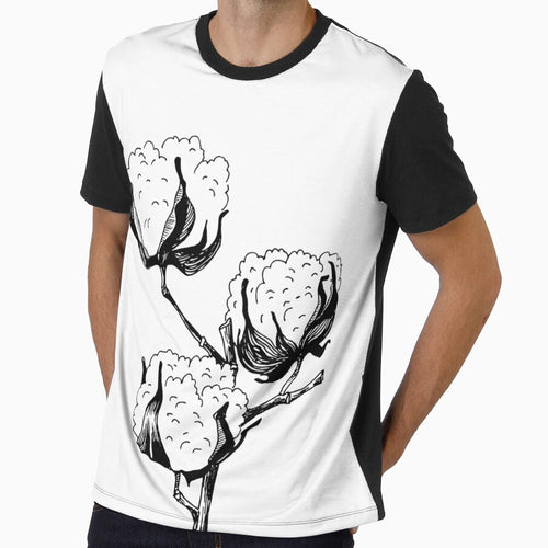 A branch of soft cotton by Ink & Silence by Loraaart