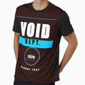 Void Dept Streetwear Graphic Ice Cyan Industrial Fake Brand by Mega-Shopping