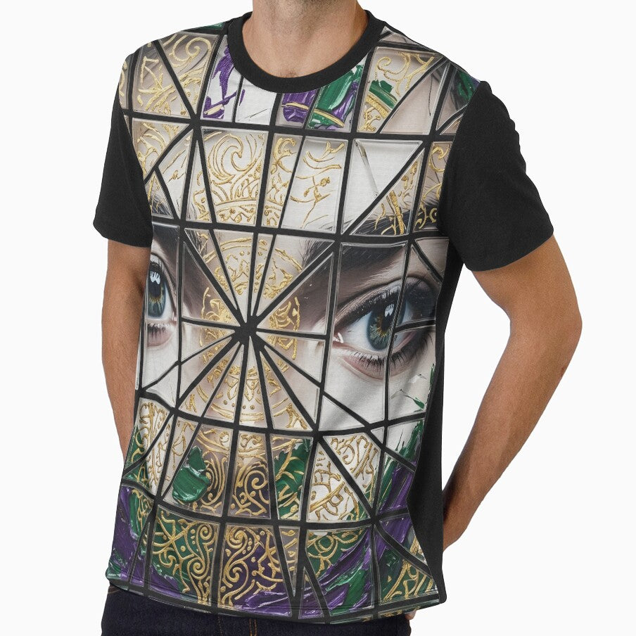 Dangerous Eyes - Ornate Tiled Chaos by Dhenin Studio