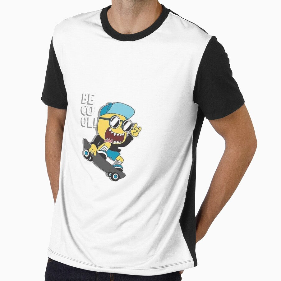 Cool Monster Skateboarding For T Shirt ,Stay Cool T-Shirt,Men Skateboard Tshirt, Skateboarding Gift , Skateboard Deck,Skater , Gift for Men ,Gift for Boyfriend ,Gift for Son by Mogadoor