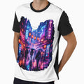 Neon Tokyo Cyberpunk Alley – Futuristic Japanese Night Street Aesthetic Design by ArtWaveStudio8