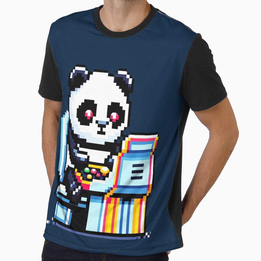 Arcade Panda Gamer by PixelPunkster