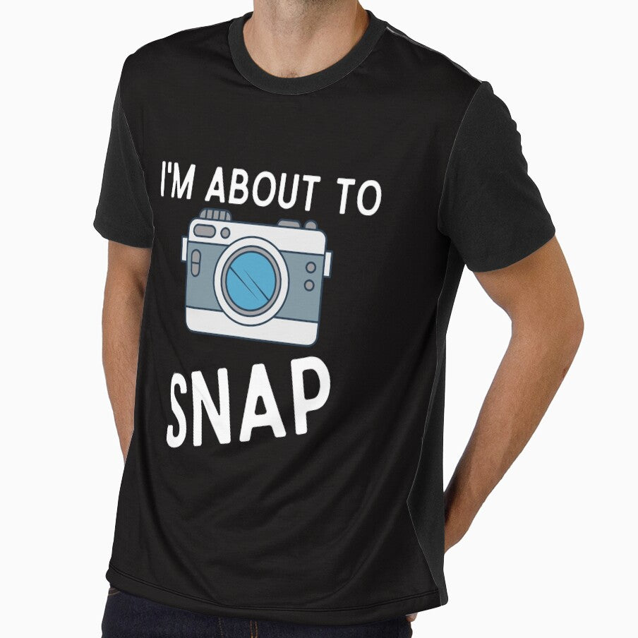 Funny Im About To Snap Photography Camera Photographer by MagicSD Designs